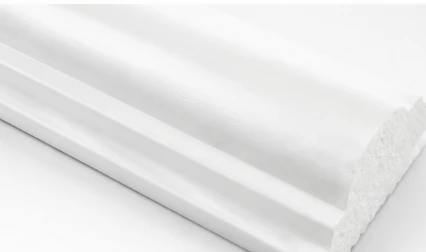 Plinthe PS de haute qualité, moulage de plinthe blanche pour la décoration murale intérieure de maison moderne