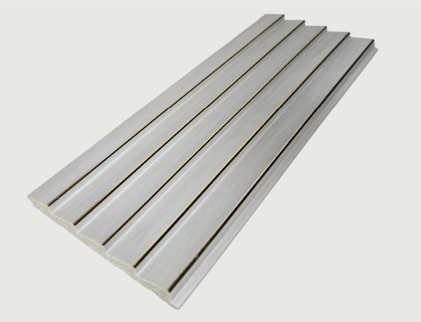 Panneau de revêtement mural décoratif en bois PS multi-lignes