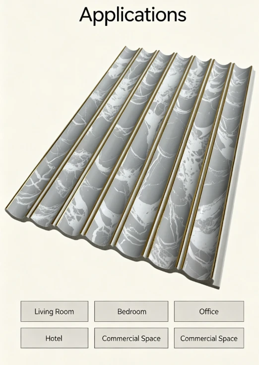 Premium PS Wall Panel | Stylish 3D Wall Panel For Home & Commercial Spaces factory