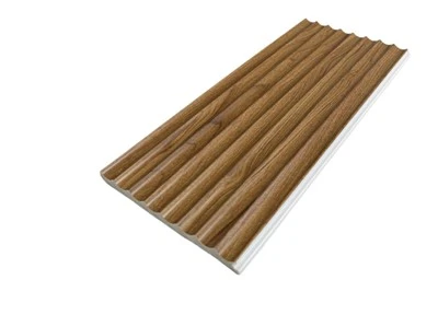 Panneau mural cannelé en bois PS