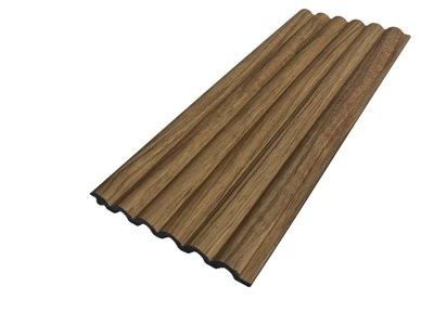 Panneau PS nervuré en grain de bois